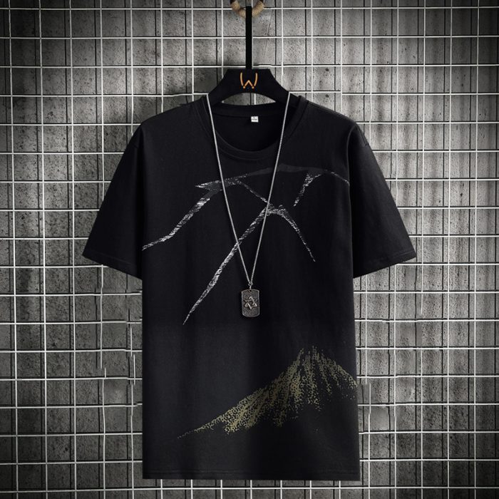 Classic trendy all-match short-sleeve-100211 - 图片 2