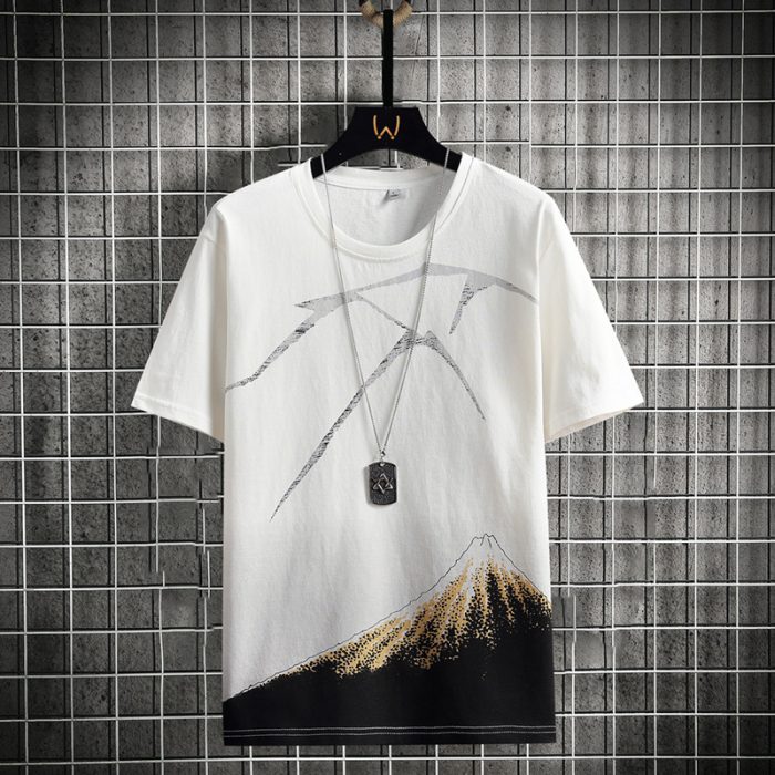 Classic trendy all-match short-sleeve-100211 - 图片 3