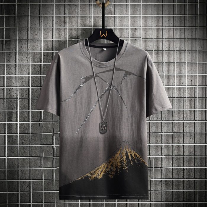 Classic trendy all-match short-sleeve-100211 - 图片 4