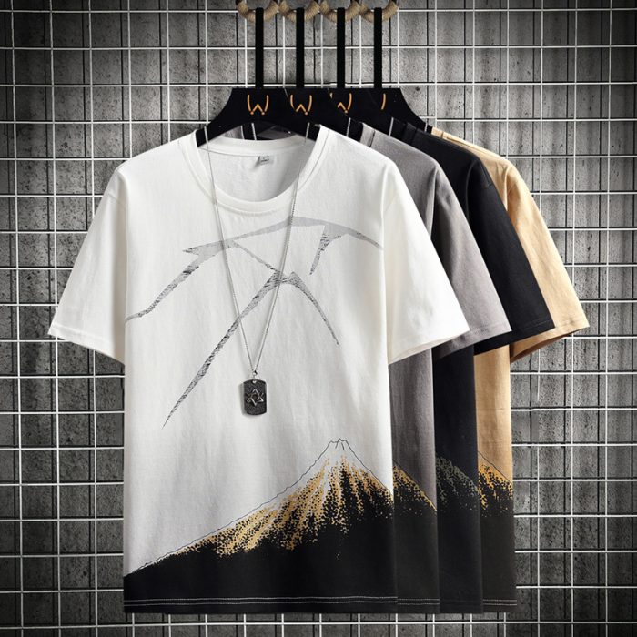 Classic trendy all-match short-sleeve-100211 - 图片 5