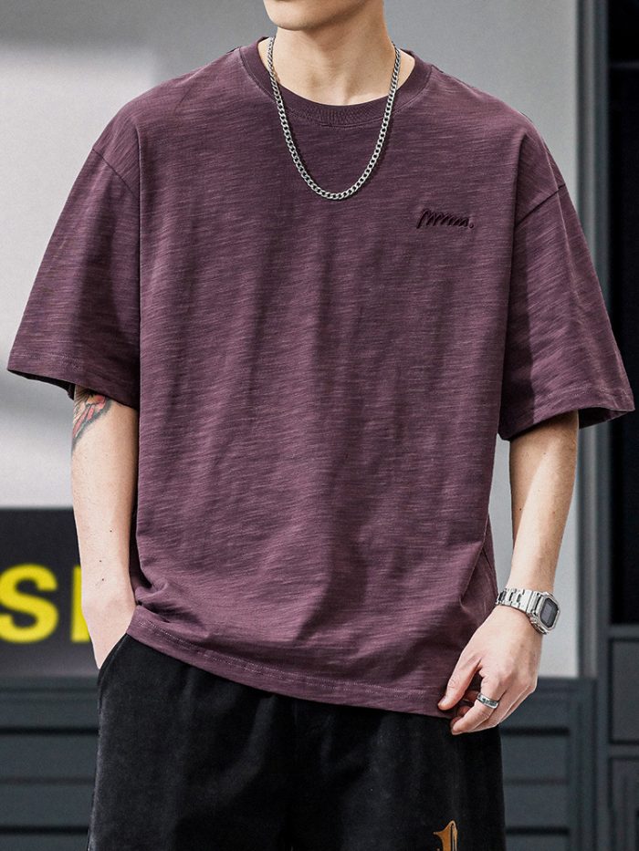 Classic trendy all-match short-sleeve-100231 - 图片 5